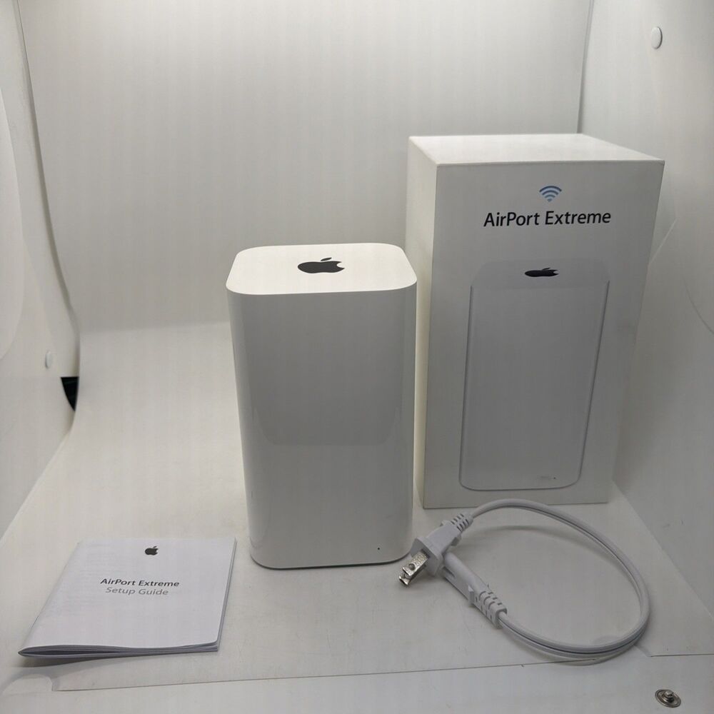Apple AirPort Extreme 802.11ac 6th Gen Wireless Router w/ Box & Manual